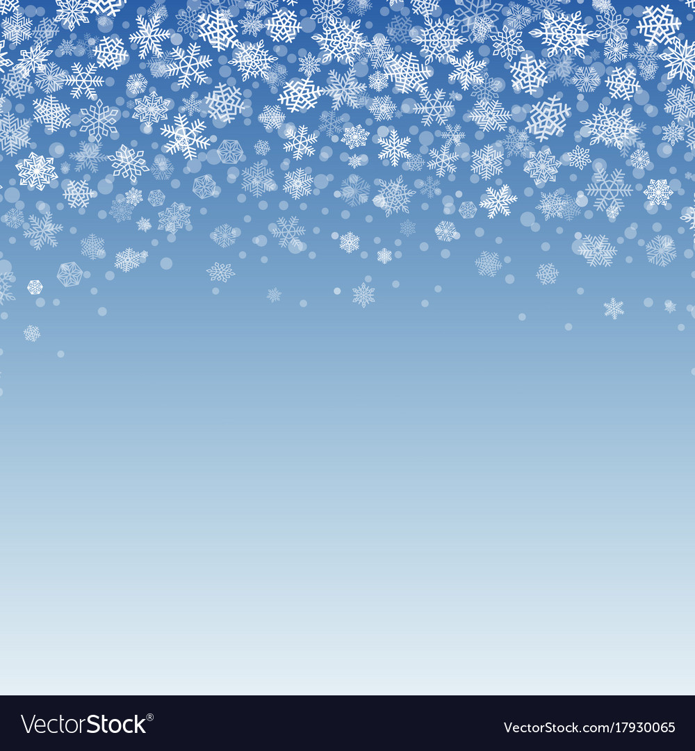 snowflakes falling wallpaper