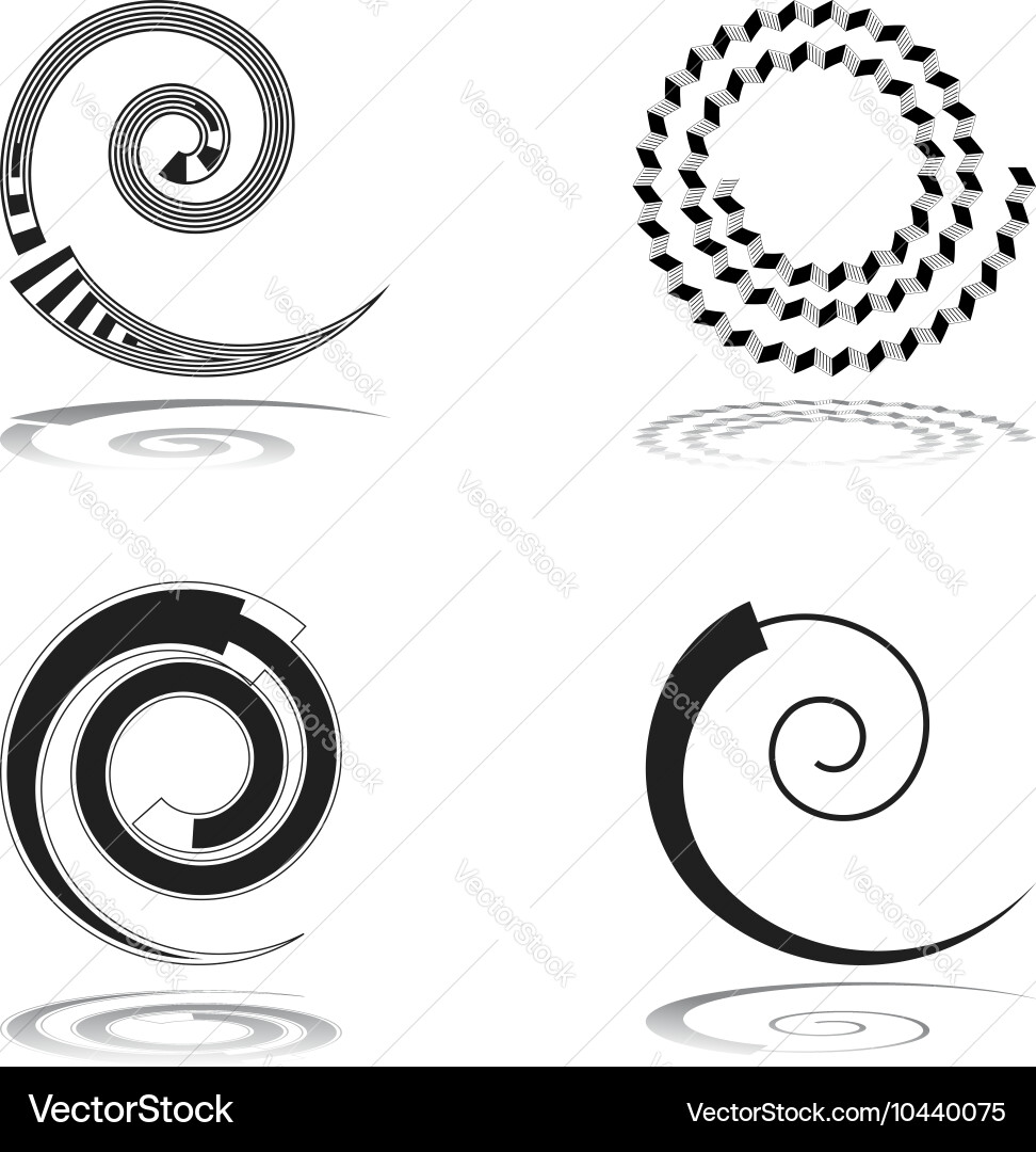 Design elements set Royalty Free Vector Image - VectorStock
