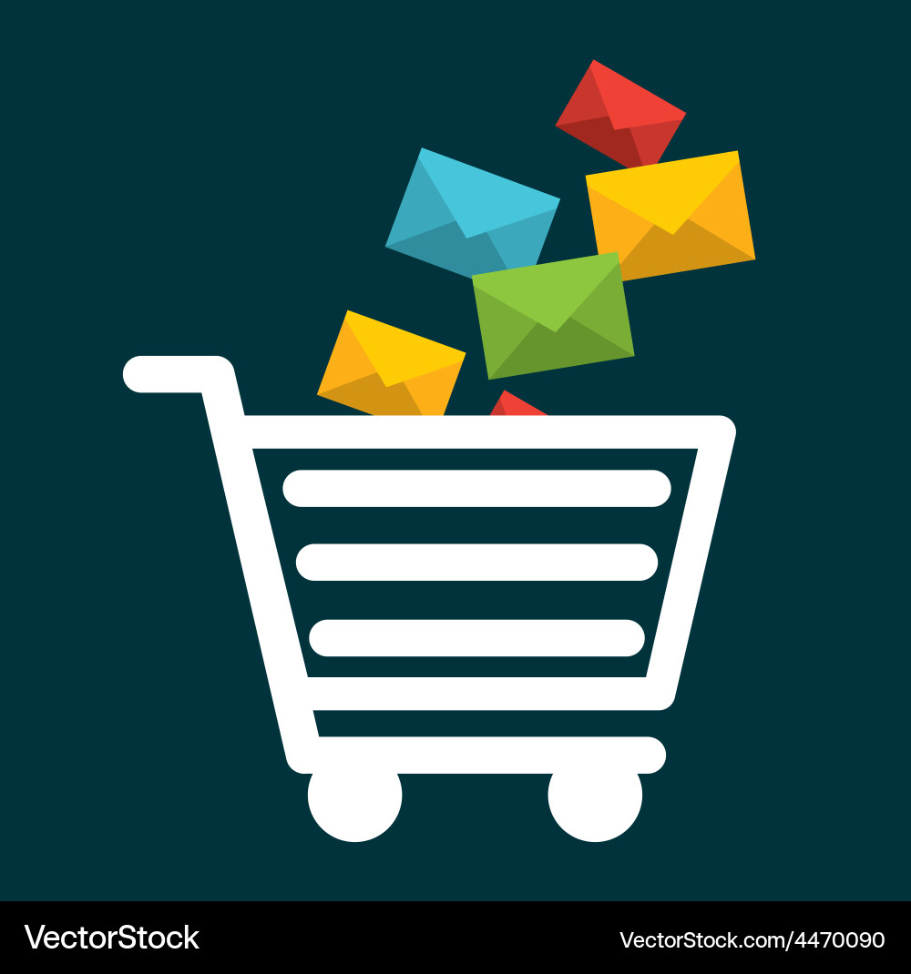 E-mail concept Royalty Free Vector Image - VectorStock