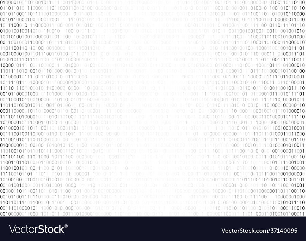 Binary code background Royalty Free Vector Image