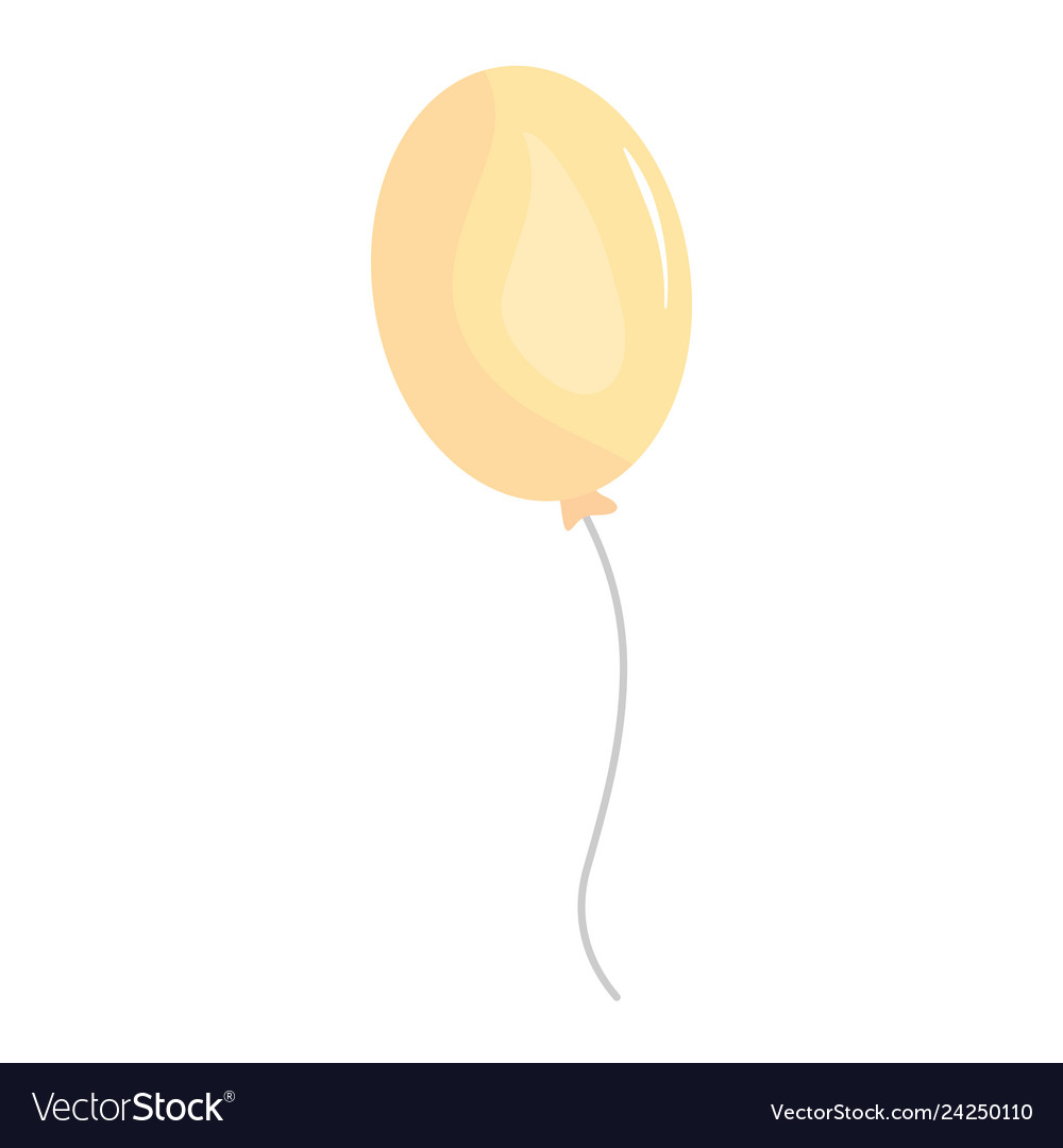 Balloon Helium Floating Icon Royalty Free Vector Image