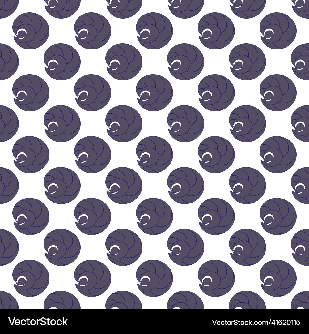 Seashell silhouette Royalty Free Vector Image - VectorStock