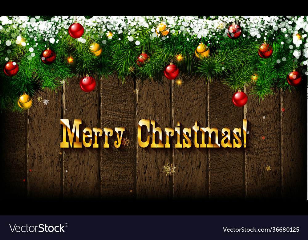 Holiday design - merry christmas Royalty Free Vector Image