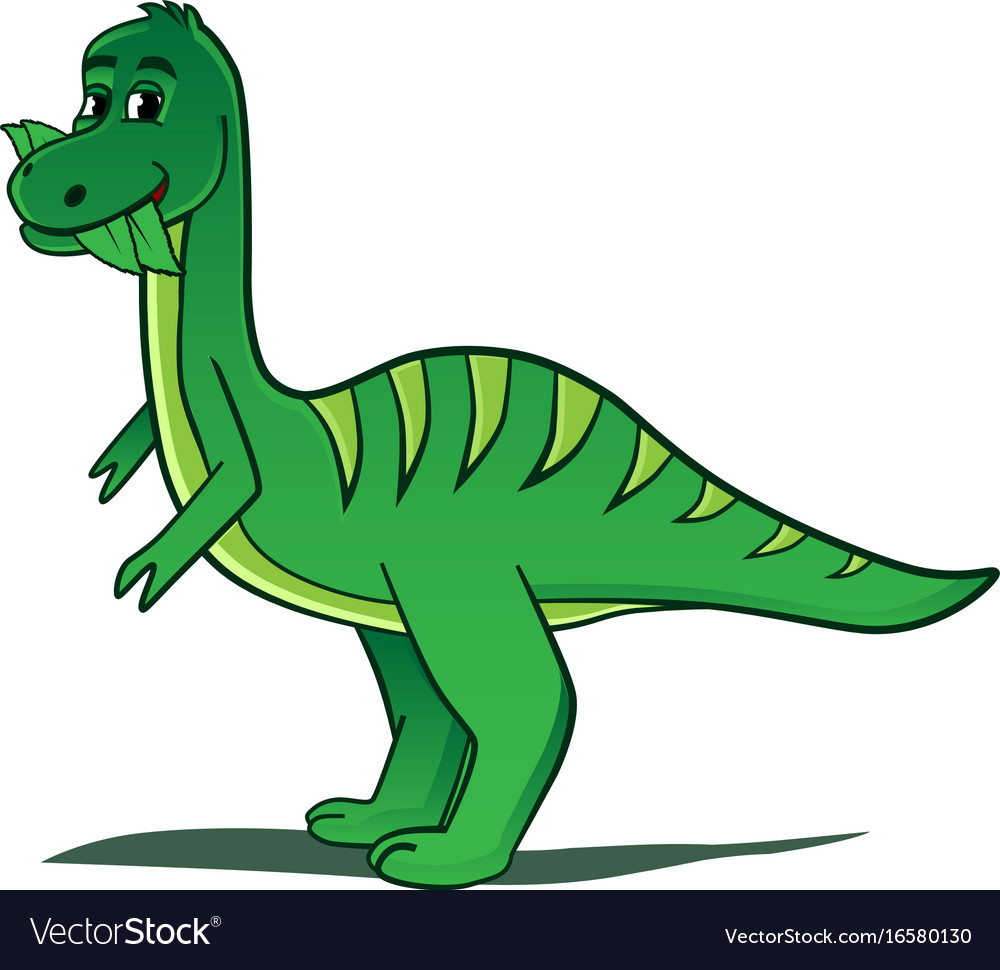 Playful dinosaur Royalty Free Vector Image - VectorStock