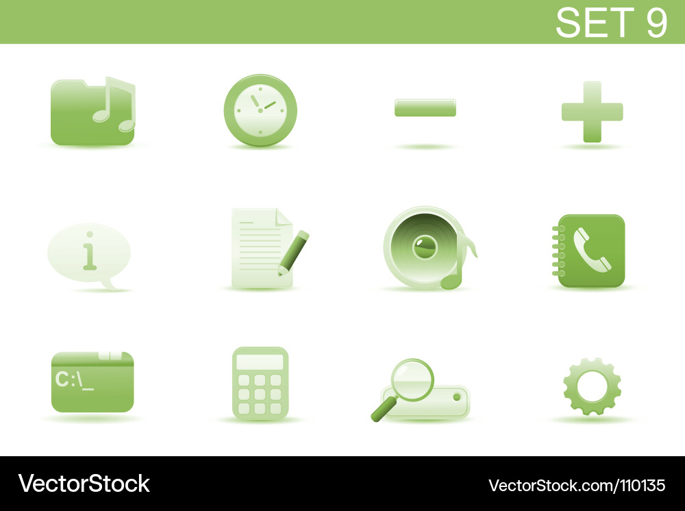 Web icons Royalty Free Vector Image - VectorStock