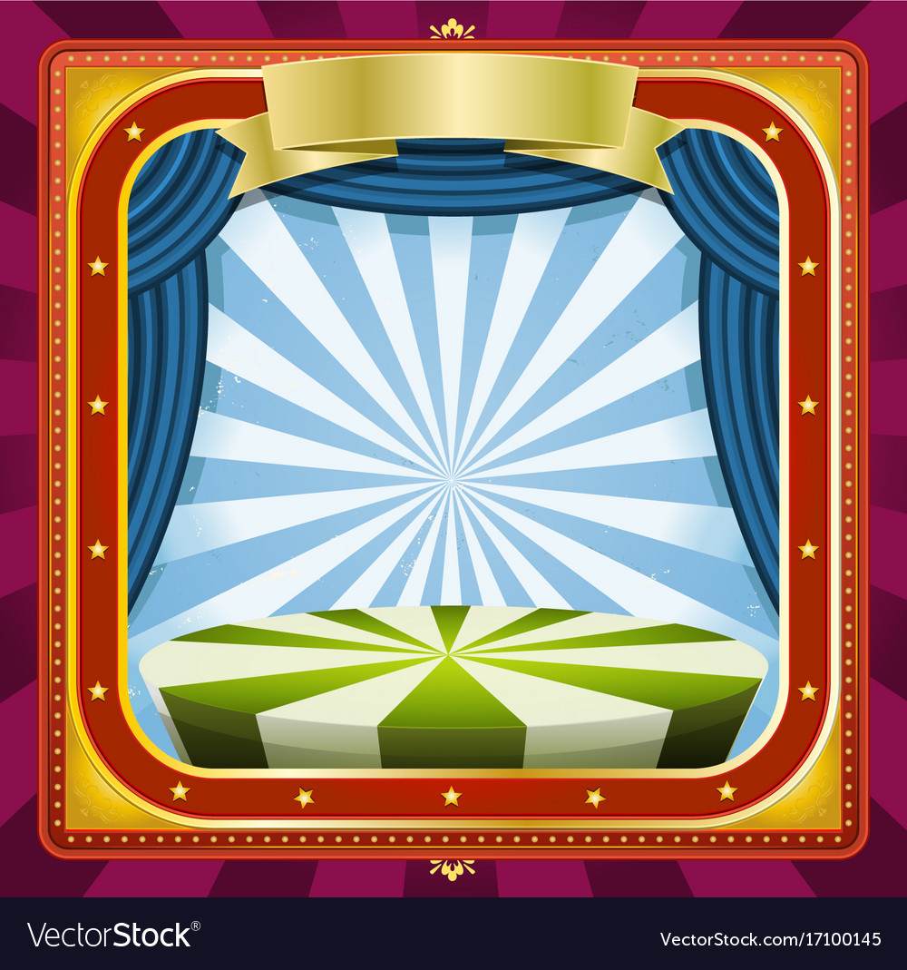 Circus background Royalty Free Vector Image - VectorStock