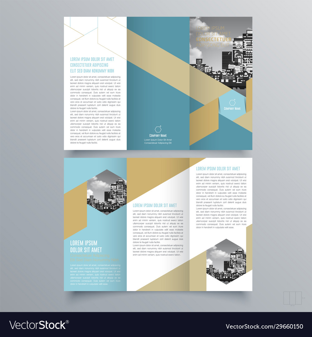 Brochure design 1508 Royalty Free Vector Image