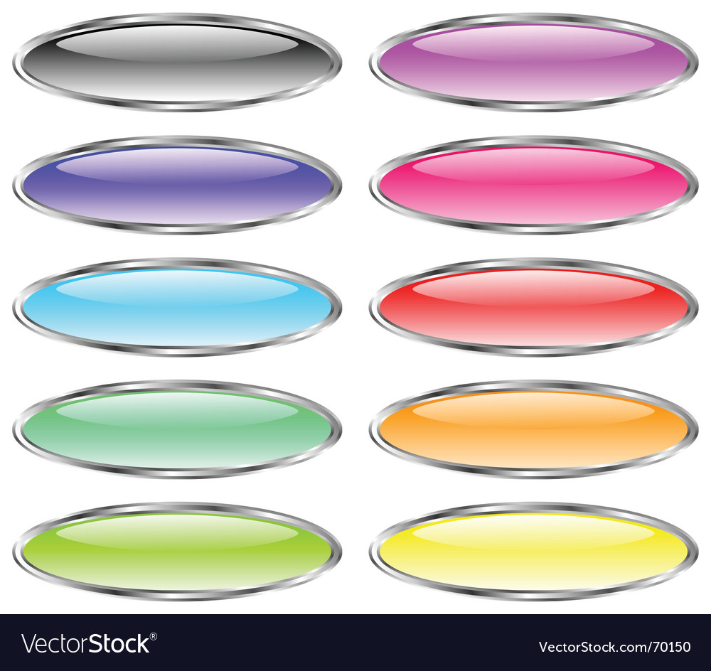 Buttons Royalty Free Vector Image - VectorStock