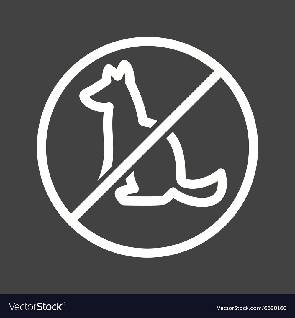 No pet sign