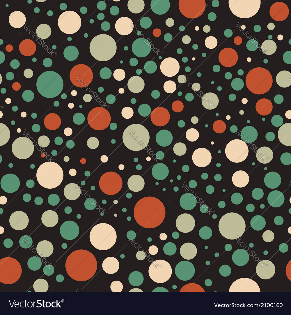 Seamless bubbles pattern Royalty Free Vector Image