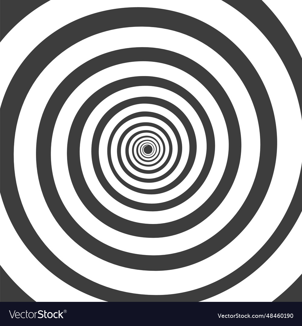 Comic swirl background radial pattern