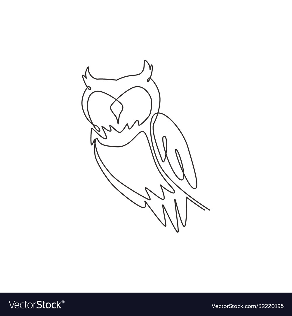 Share 149+ Owl Line Drawing Super Hot - Seven.edu.vn