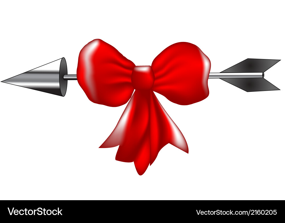Bow and arrow Royalty Free Vector Image - VectorStock