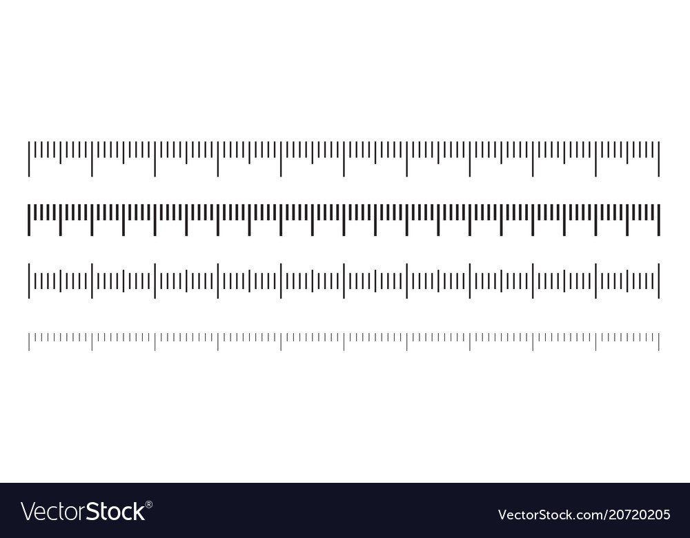 to scale ruler image