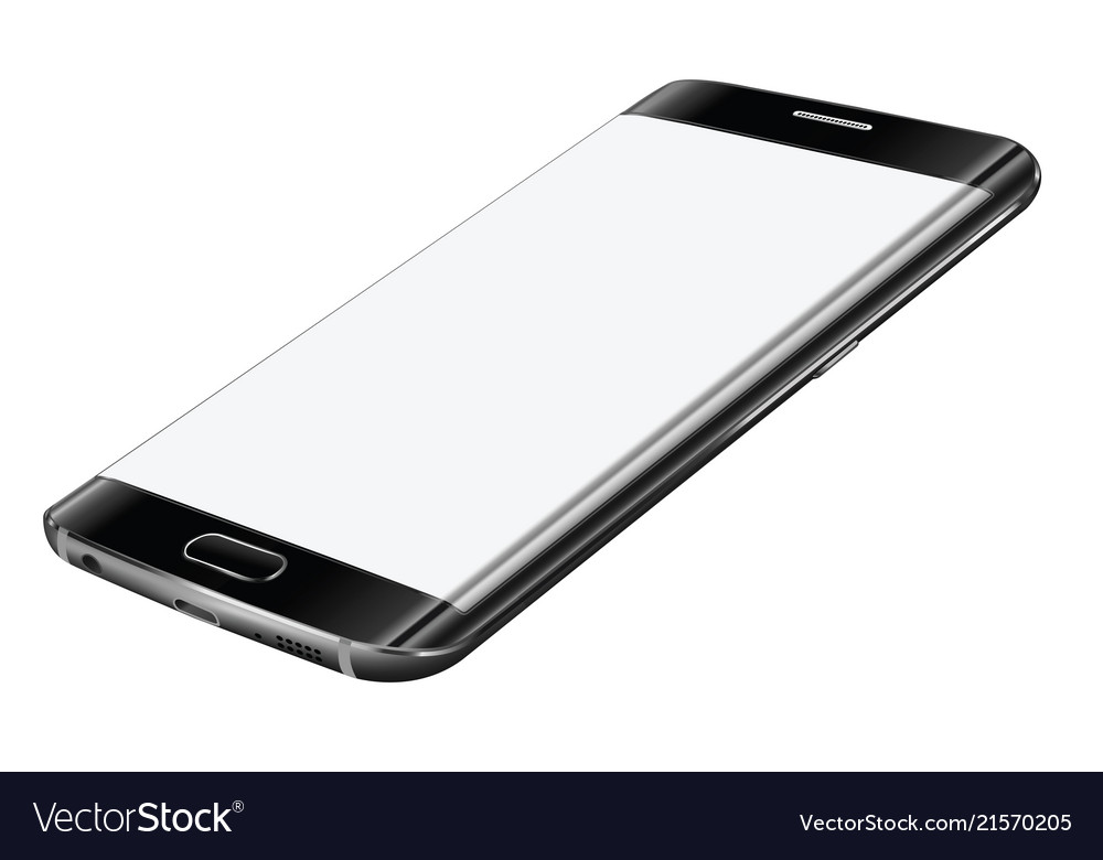 Download Smartphone mockup Royalty Free Vector Image - VectorStock