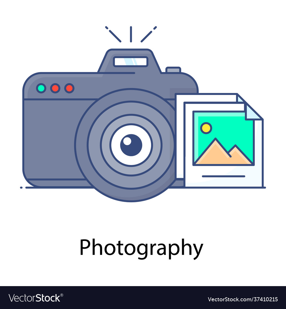 Photography Royalty Free Vector Image - VectorStock