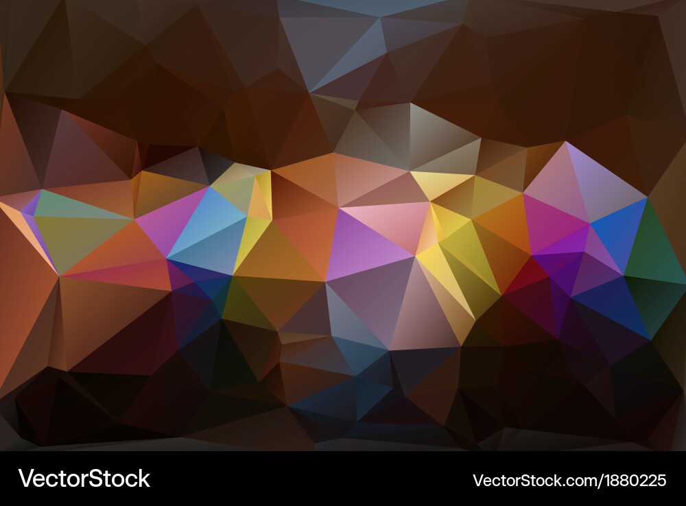 Triangle background Royalty Free Vector Image - VectorStock