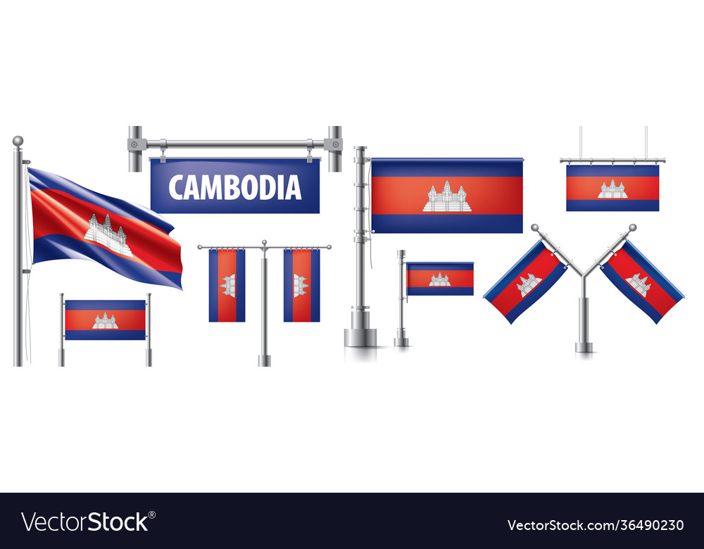 The National Flag of Cambodia