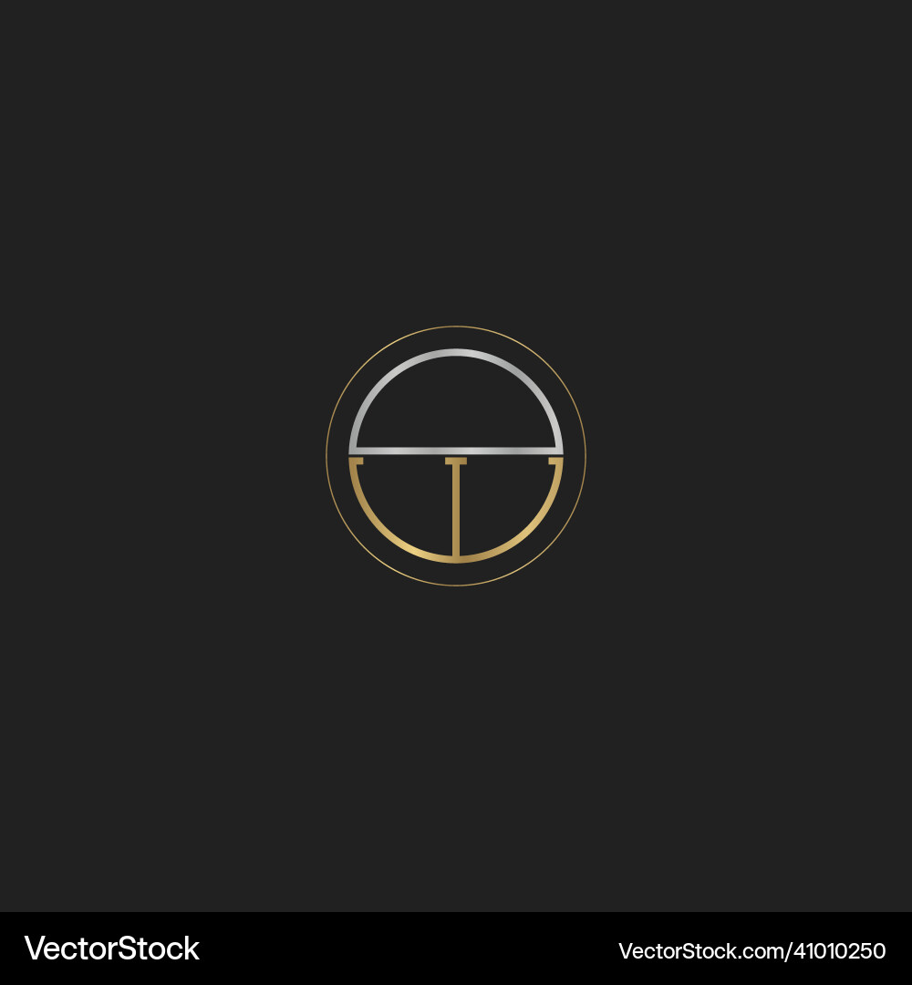Alphabet initials logo dw wd d and w Royalty Free Vector