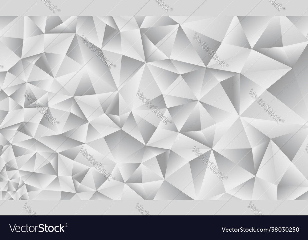 Grey triangles background Royalty Free Vector Image