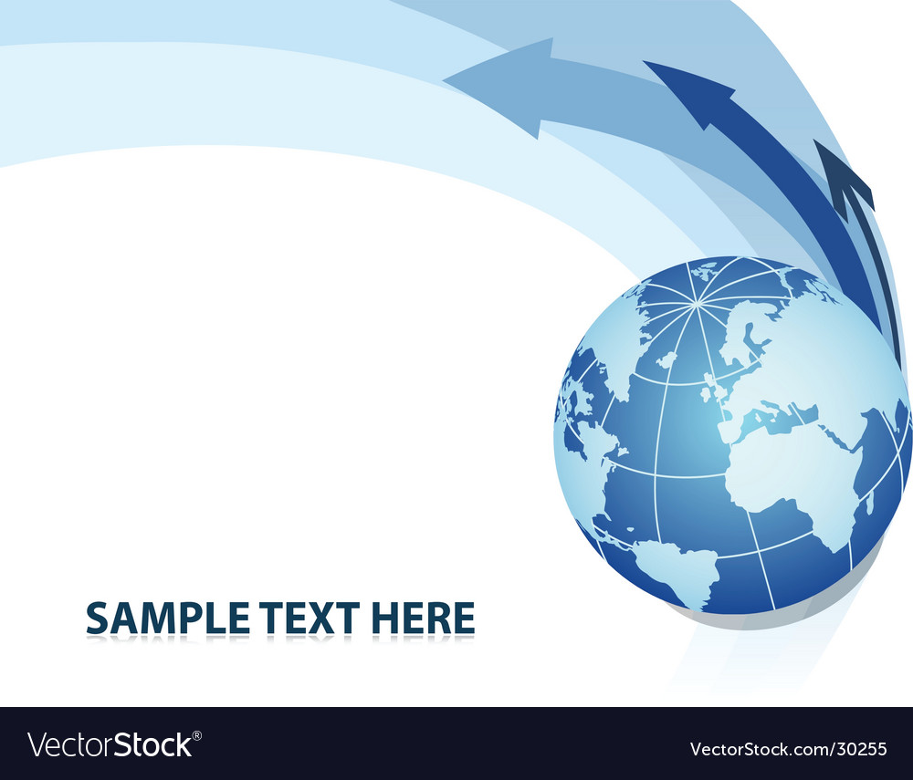 Globe Royalty Free Vector Image - VectorStock