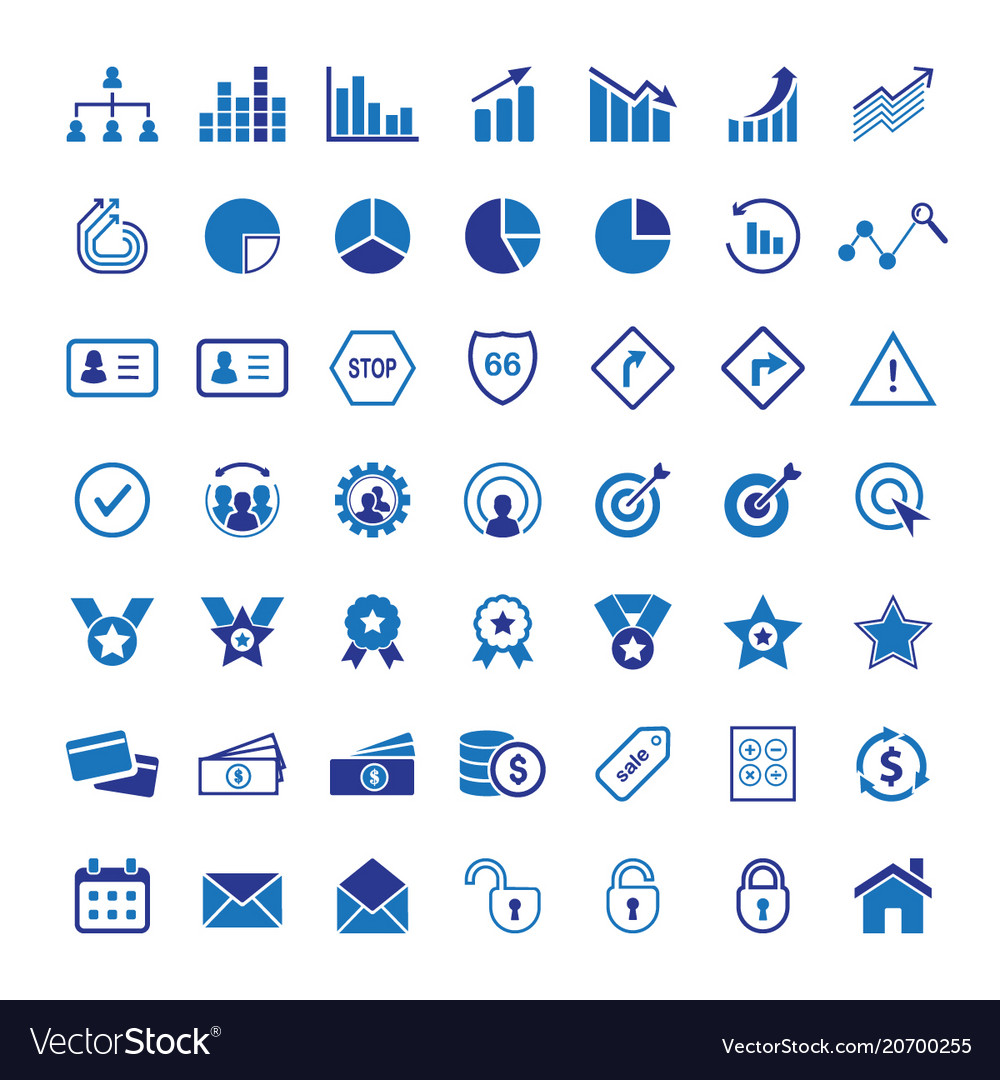 Premium Vector  Office flat icons collection