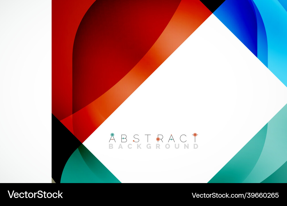 Minimal background abstract square shape Vector Image
