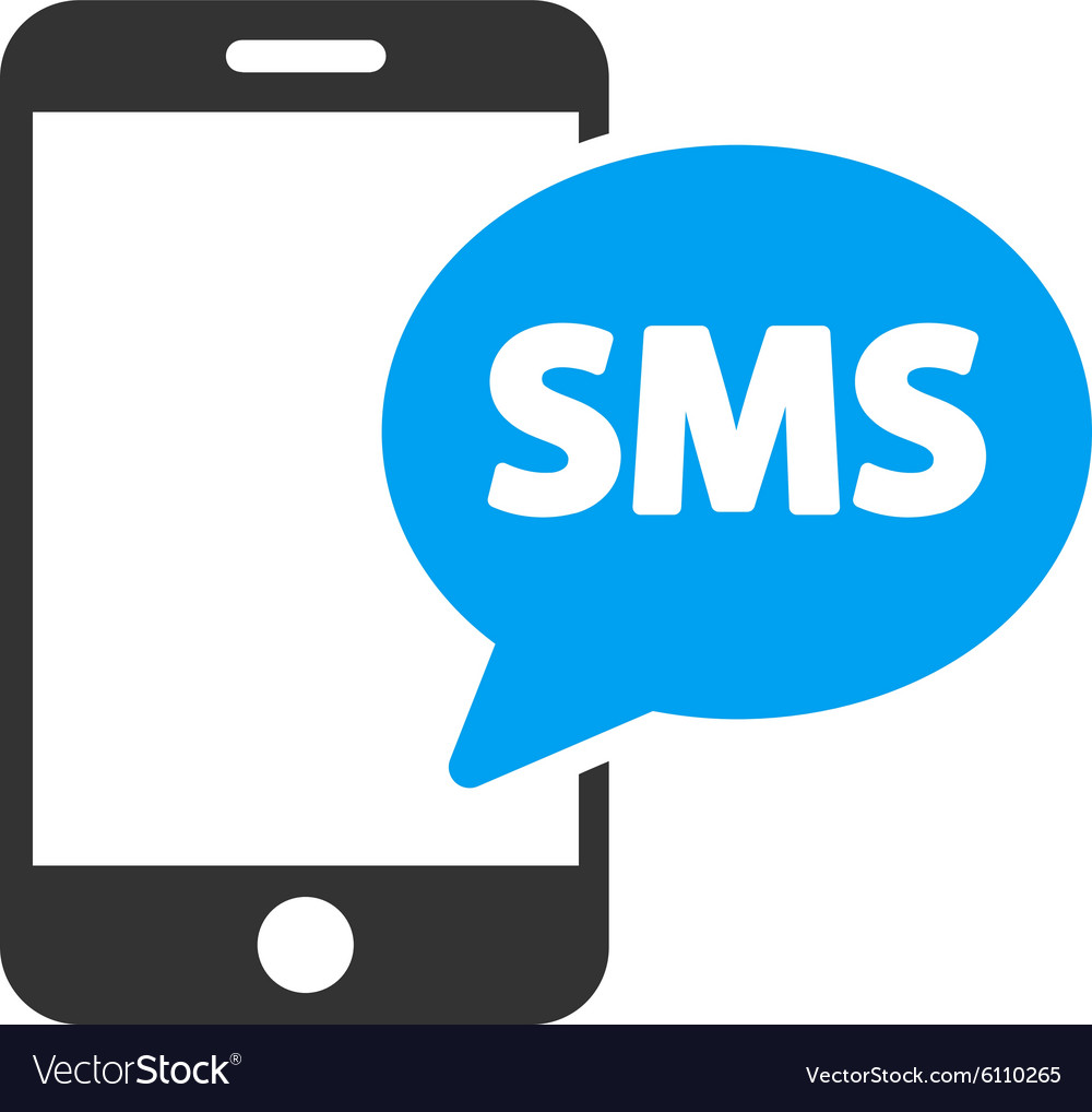 365sms. Phone SMS icon.