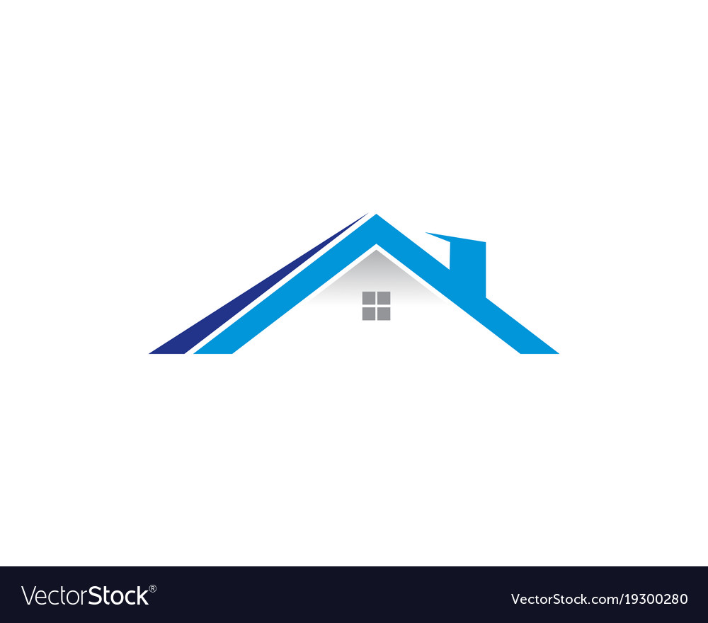 House logo template Royalty Free Vector Image - VectorStock