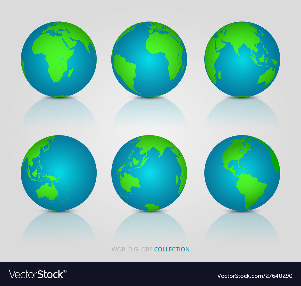 Earth world globe design Royalty Free Vector Image