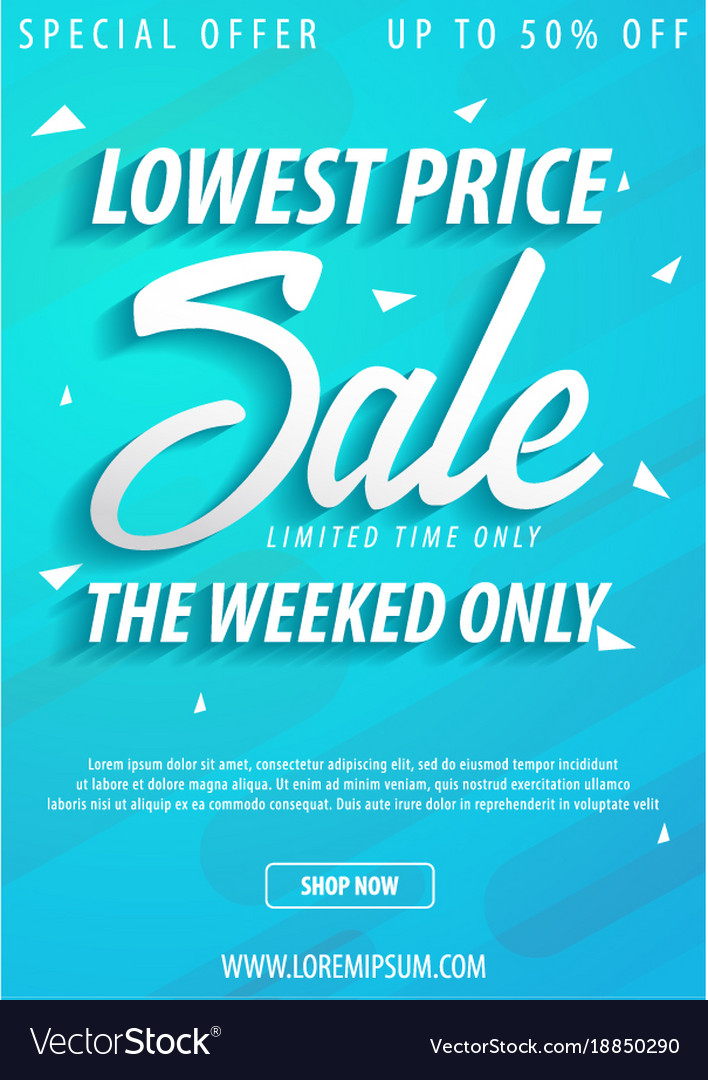 sale poster or flyer design discount background vector image on vectorstock background flyer designs