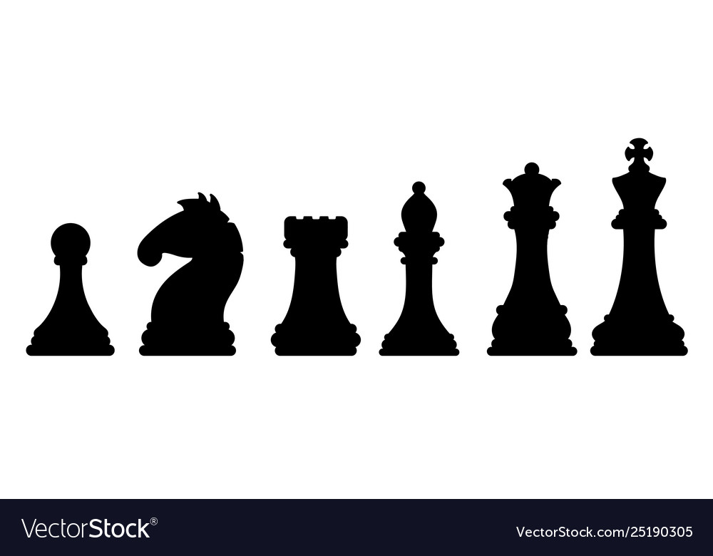 chess board silhouette