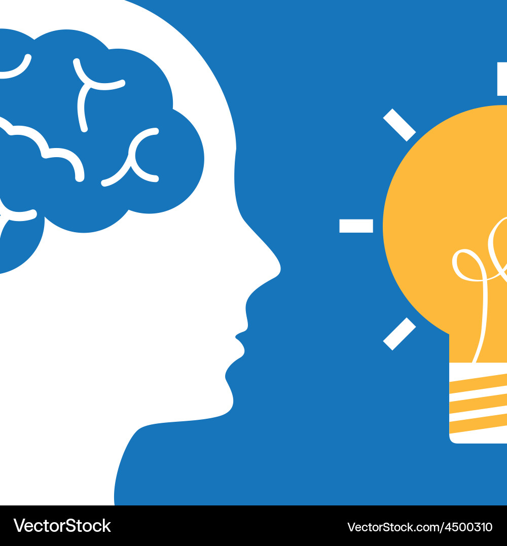 Bulb idea Royalty Free Vector Image - VectorStock