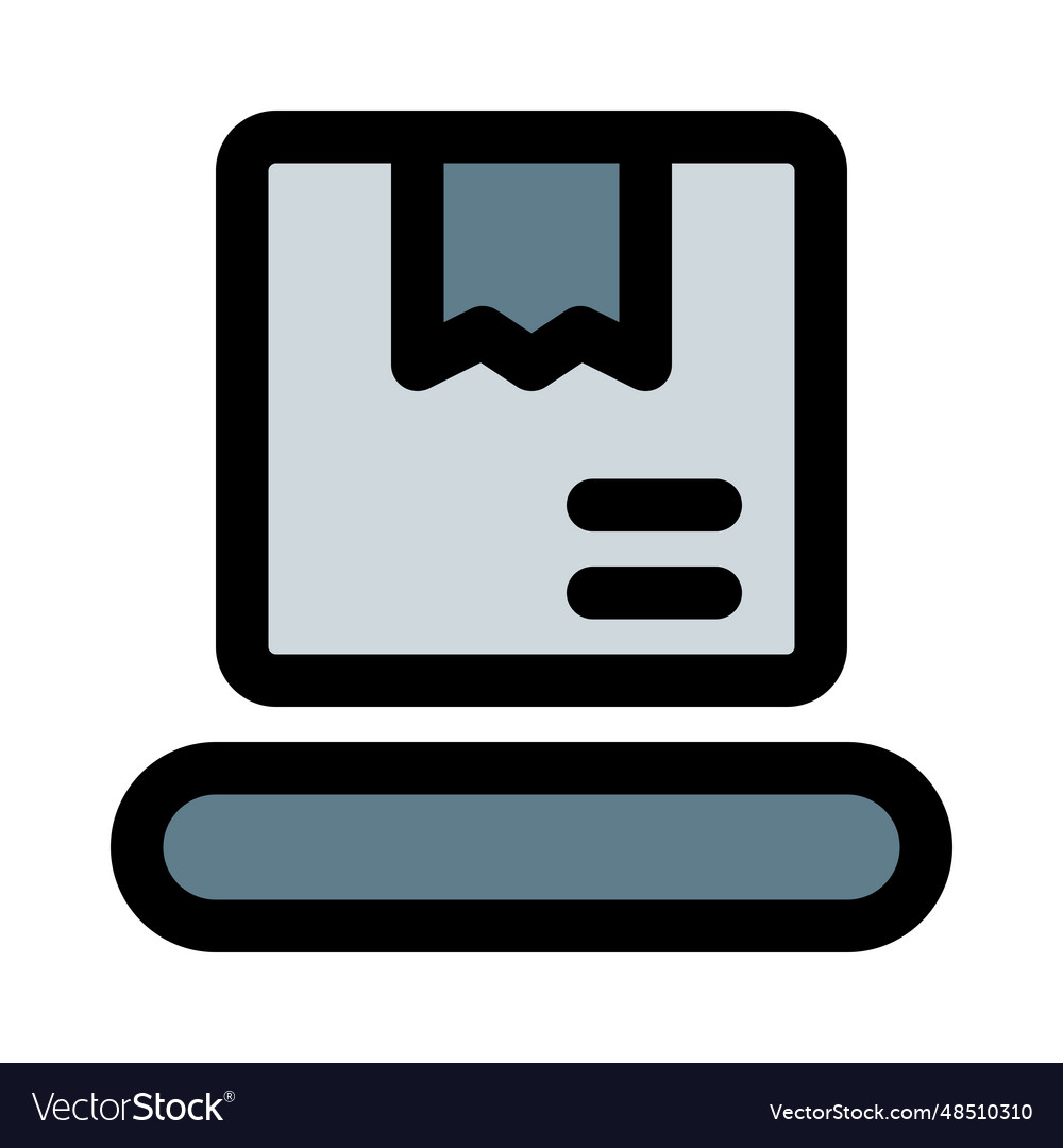 Usage of conveyor belt in industrial workplaces Vector Image