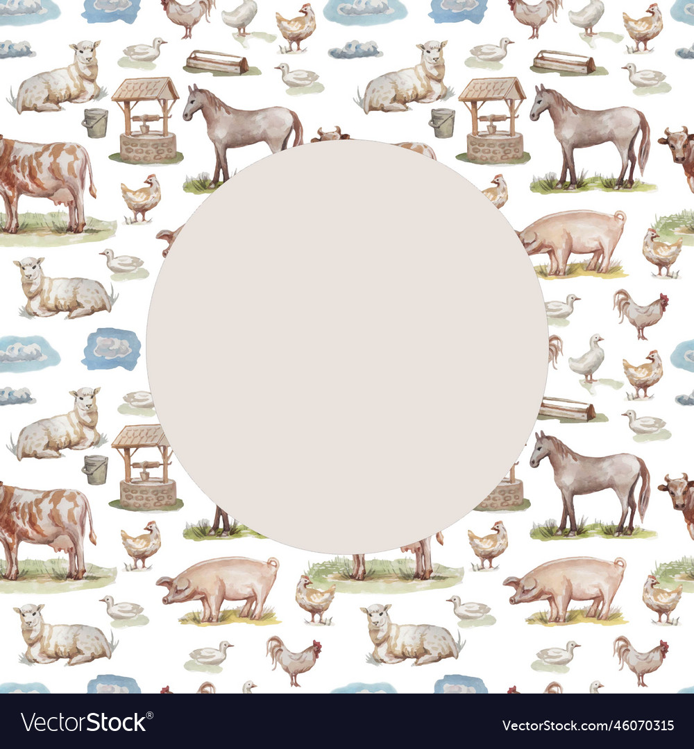 Domestic animals farm cow sheep horse chicken roos Domestic animals farm cow sheep horse chicken roos