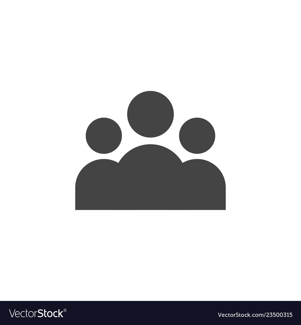 People icon graphic design template Royalty Free Vector