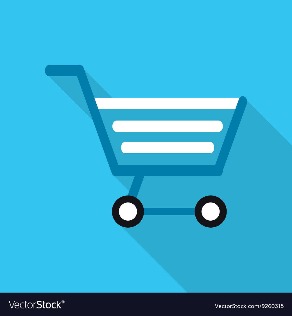 Shopping cart design commerce and store icon Vector Image