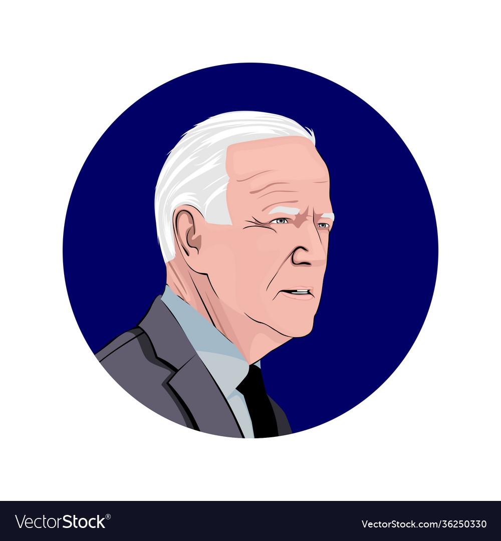 Joe biden Royalty Free Vector Image VectorStock