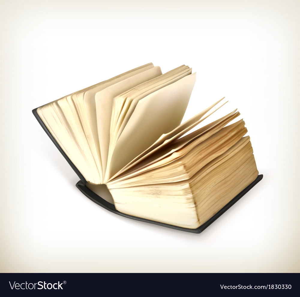 Download Open book icon Royalty Free Vector Image - VectorStock