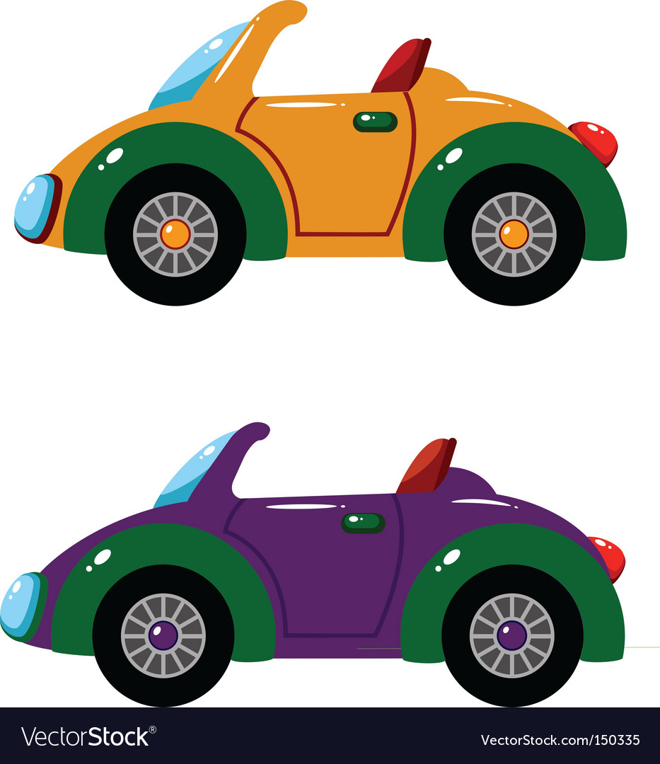 Toy car Royalty Free Vector Image - VectorStock