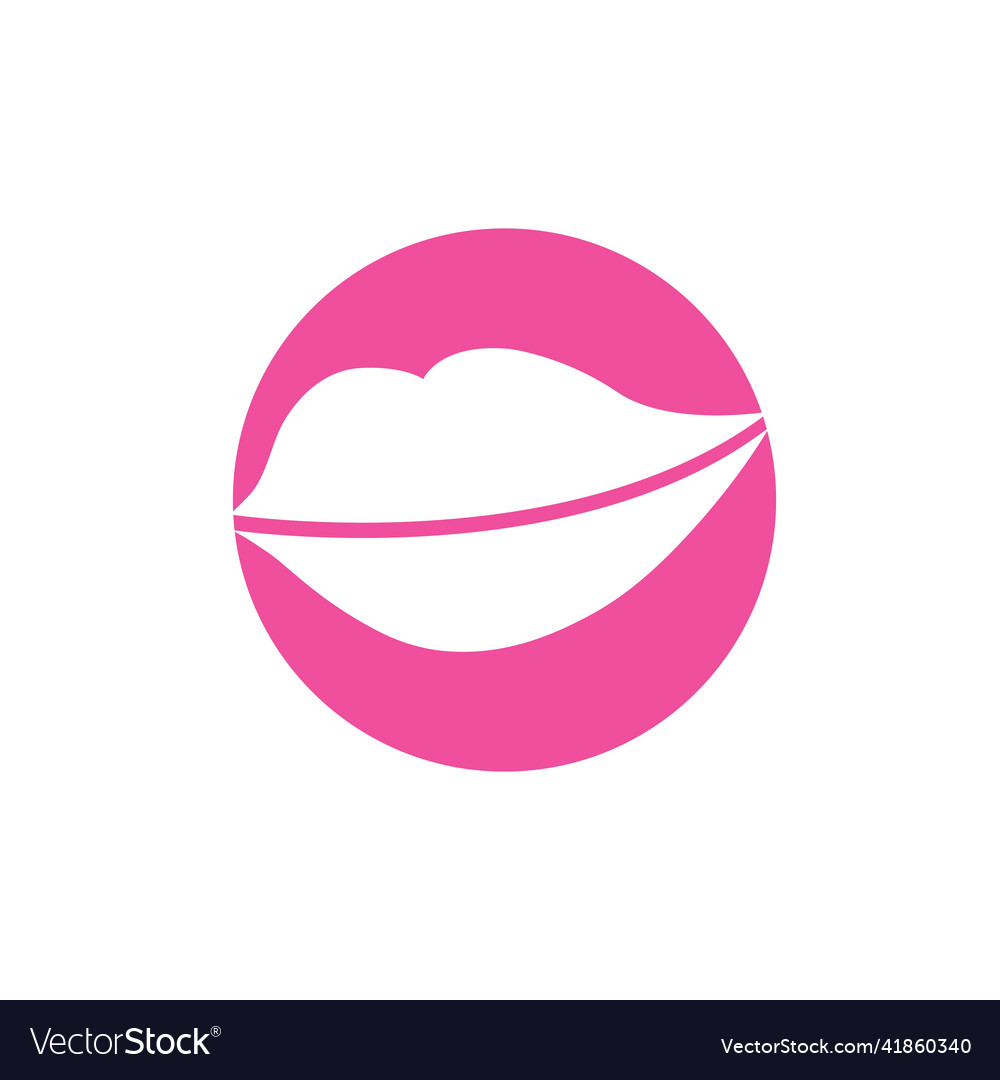 Lips logo Royalty Free Vector Image - VectorStock