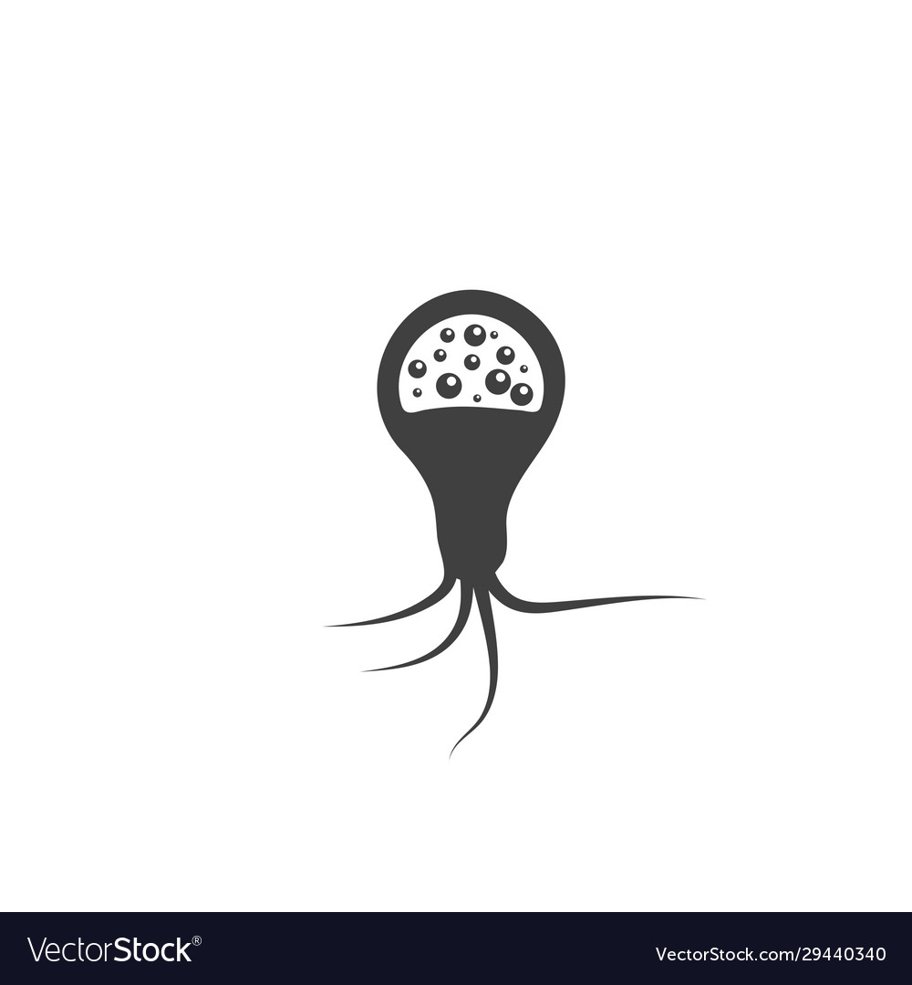 Virus icon Royalty Free Vector Image - VectorStock