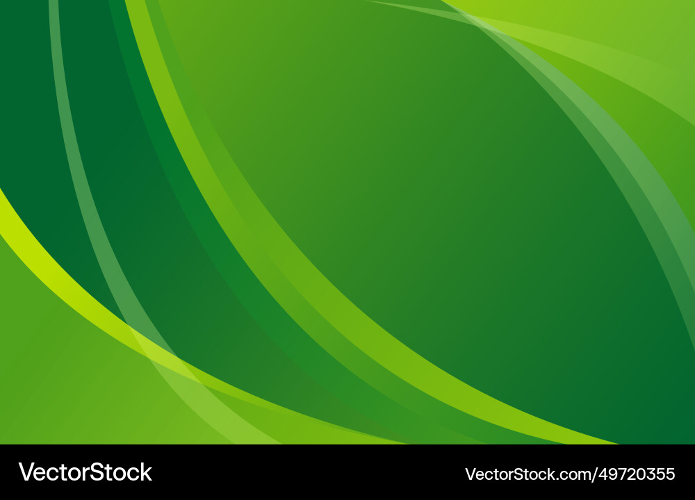 Green background with gradient concept Royalty Free Vector