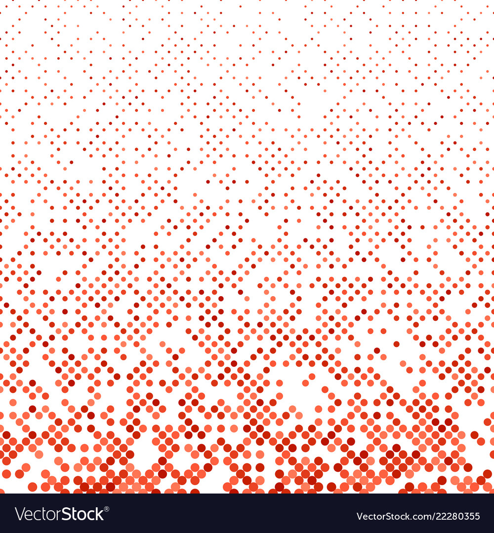 Red geometrical abstract dot pattern background Vector Image