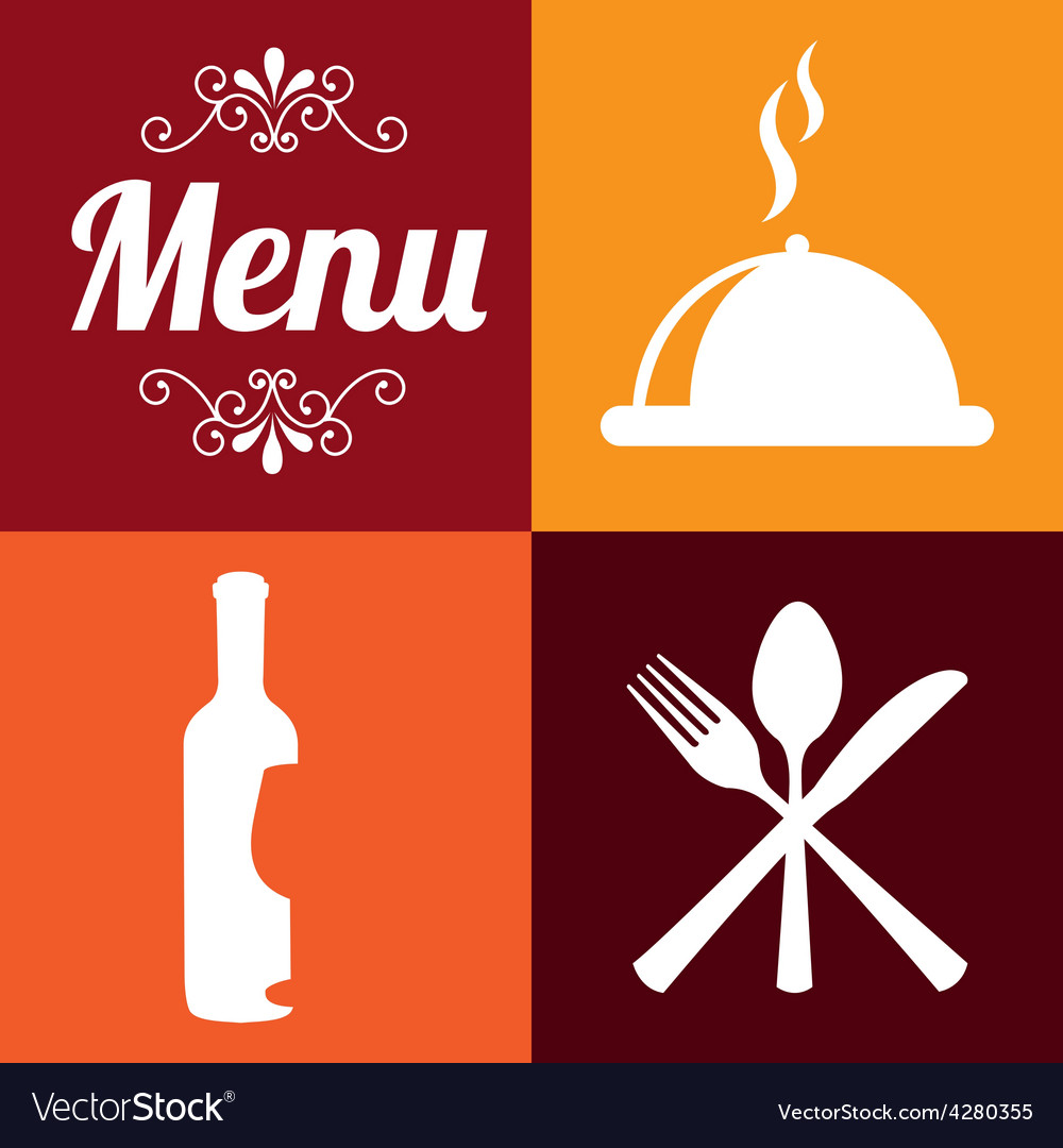 Restaurant menu Royalty Free Vector Image - VectorStock