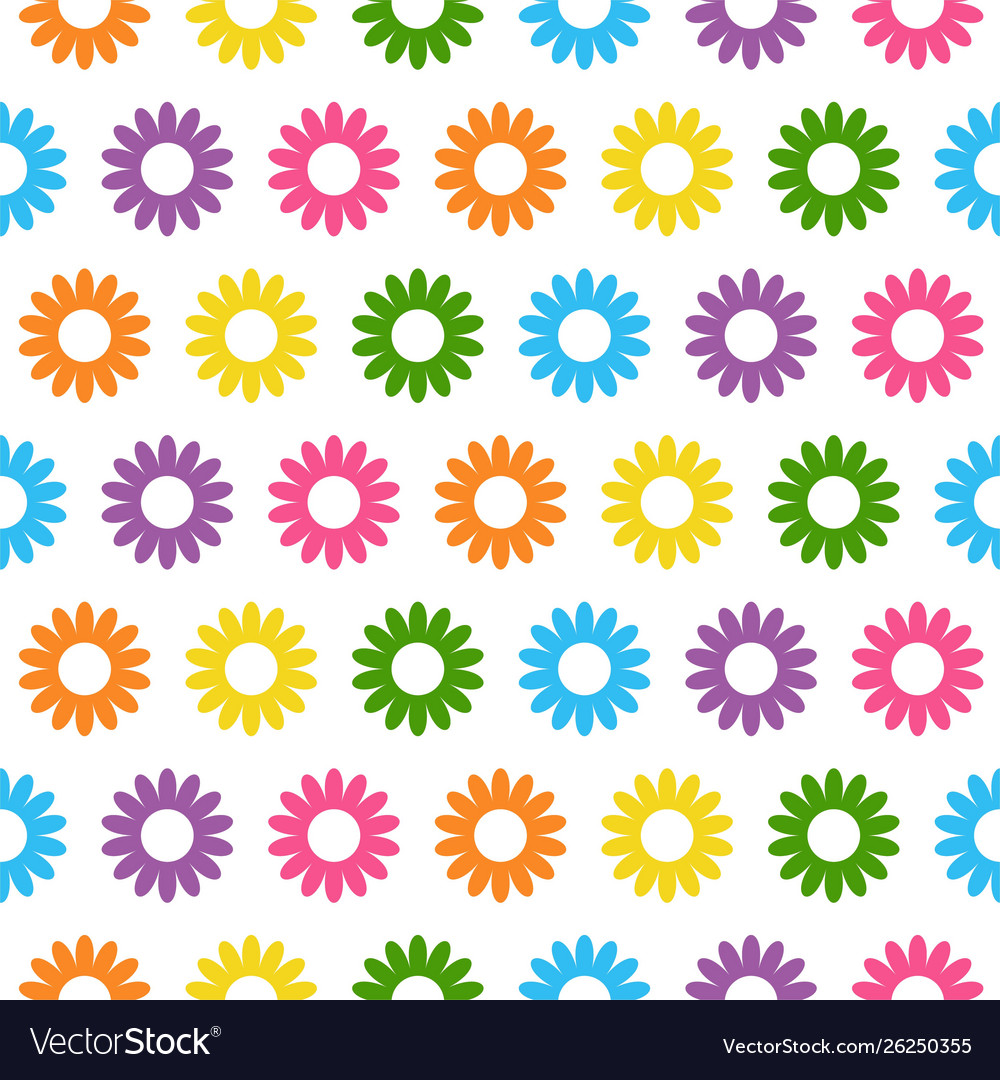 Seamless floral pattern abstract floral Royalty Free Vector