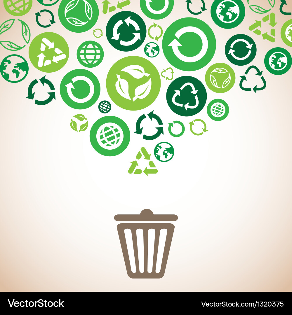 Ecology concept Royalty Free Vector Image - VectorStock