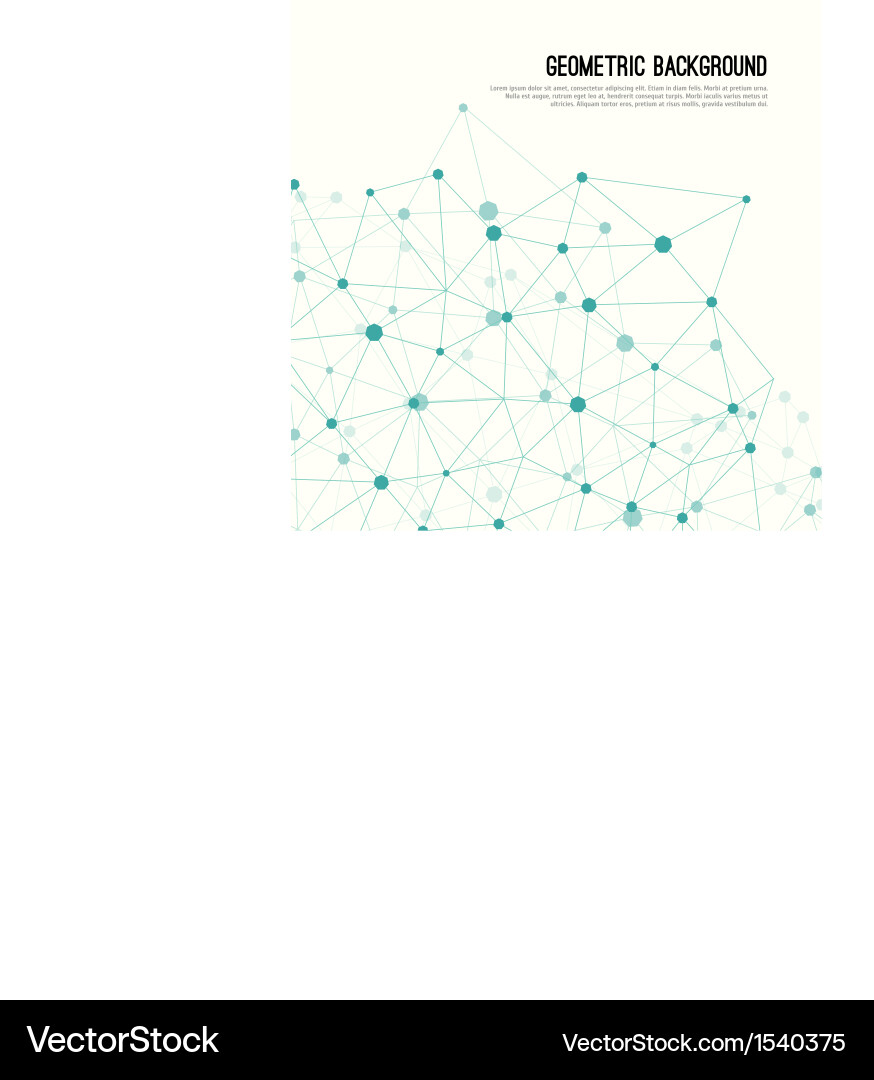 Molecule and communication background Royalty Free Vector