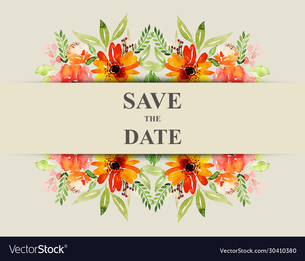 Save date for personal holiday wedding