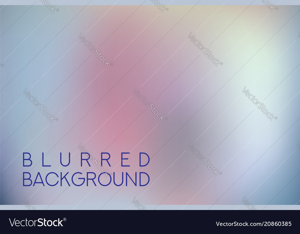 Horizontal wide blue sky blurred background vector image Horizontal wide blue sky blurred background